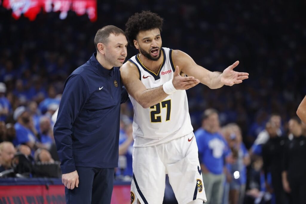 David Adelman es nuevo Entrenador en Jefe de Denver Nuggets 1 David Adelman Jamal Murray Denver Nuggets Playoffs 2025